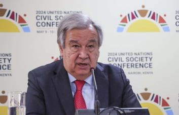 Guterres pide mayor compromiso con cambio climático y no jugar a ruleta rusa con planeta