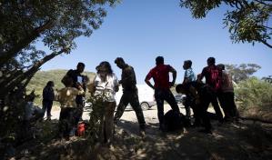 Migrantes abandonan puntos de cruce irregular en Ju&aacute;rez tras anuncio de medidas de Biden