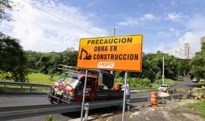Obras Públicas interviene tramo colapsado de avenida Barceló en SDE
