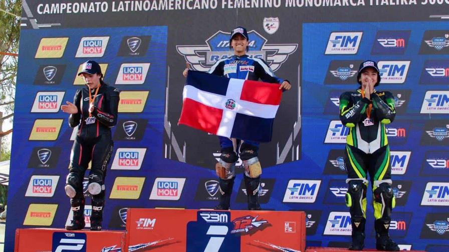 Dominicana Krystal Silfa dirá presente en histórica participación en mundial de motos