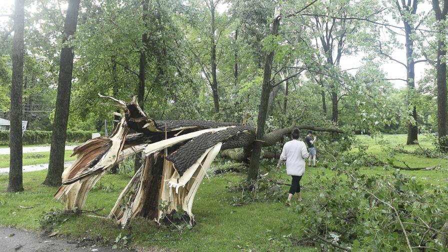 Un tornado golpea Michigan sin preaviso y mata a un niño, otro en Maryland deja 5 heridos