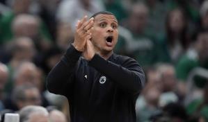 Joe Mazzulla, mánager de los Celtics: Porzingis estuvo genial en ambos lados de la cancha
