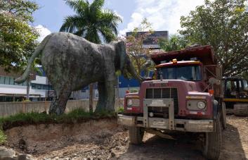 Alcaldía del Distrito Nacional remoza parque Zooberto y eliminará las figuras de animales