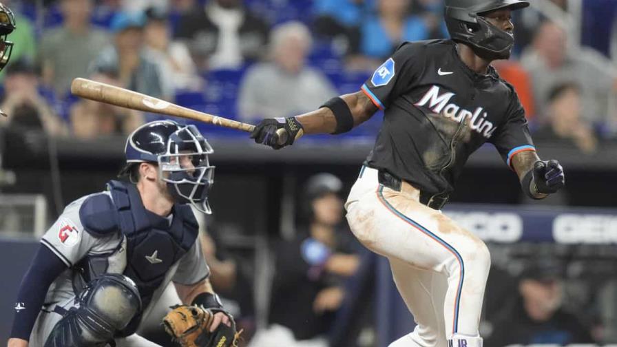 Bryan de la Cruz jonroneó en el triunfo de los Marlins en Miami