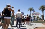 Ola de calor de una semana se deja sentir ligeramente en suroeste de EE.UU. Ola de calor de una semana se deja sentir ligeramente en suroeste de EE.UU.