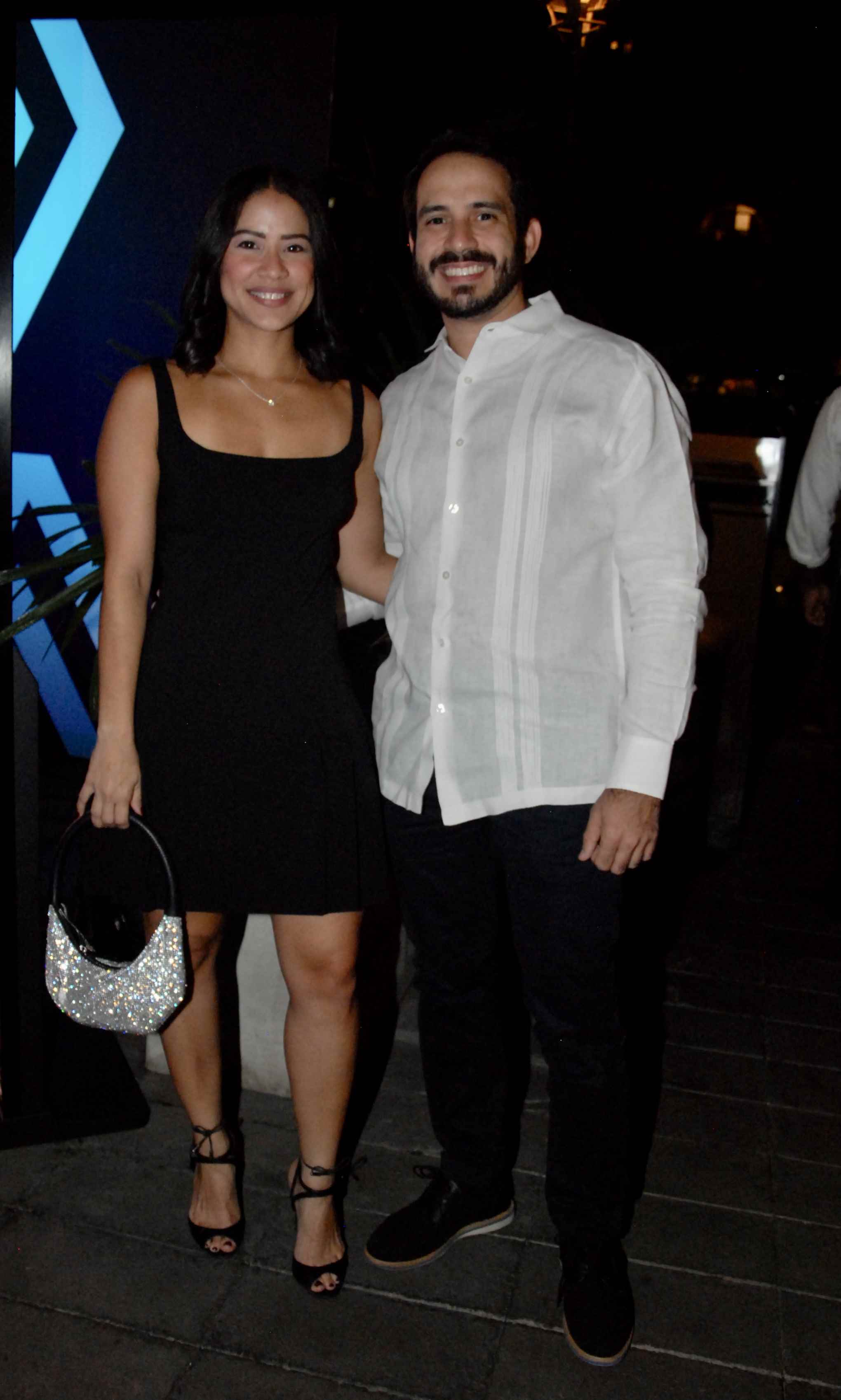 Paola Abreu y Carlos Espinal.