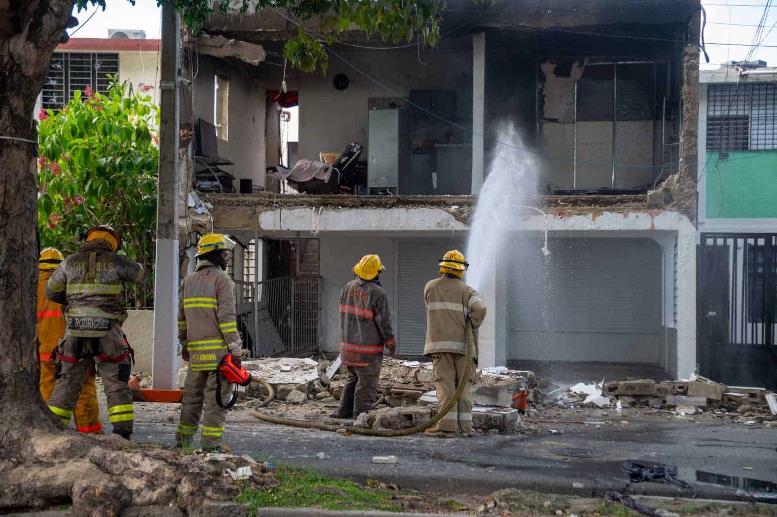 Bomberos apagaron el fuego de inmediato, evitando que se traslade a otras áreas de la vivienda.