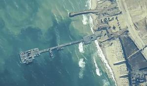 Agencia de alimentos de ONU suspende entrega de ayuda a través de muelle construido por EEUU en Gaza