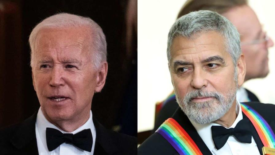 George Clooney hace campaña por Biden después de criticar su postura sobre la CPI