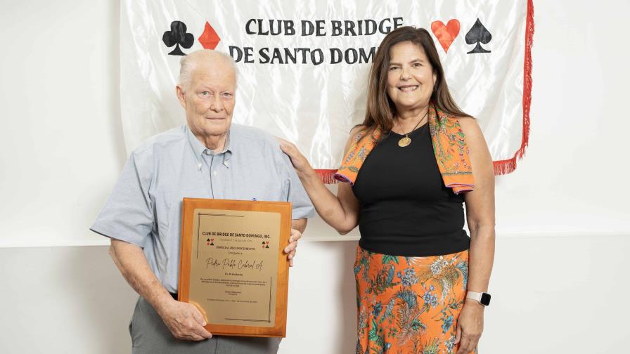 Pedro Pablo Cabral es reconocido por su invaluable aporte al bridge dominicano