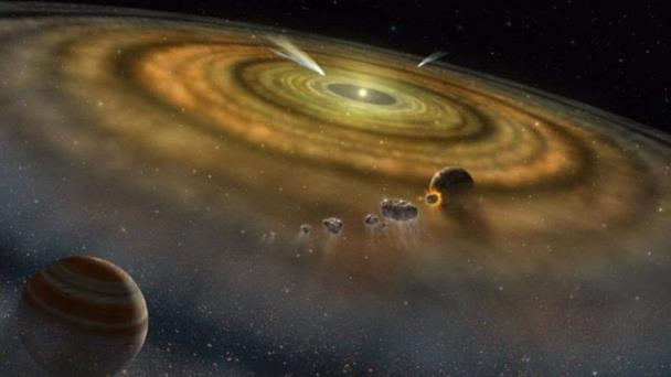 Colisión de asteroides a 63 años luz es detectada por el telescopio Webb