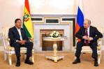 Arce y Putin acuerdan que proyectos conjuntos de litio y nuclear en Bolivia