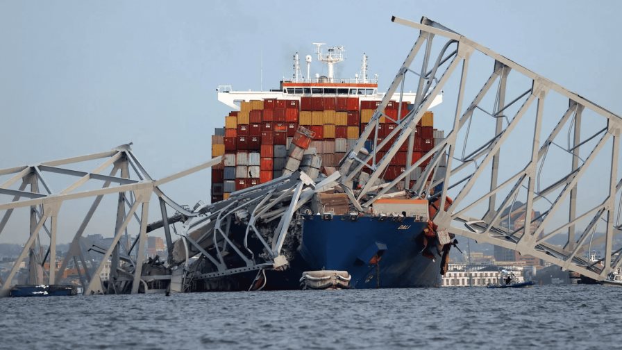 Despejan el acceso al puerto de Baltimore más de dos meses después del derrumbe del puente