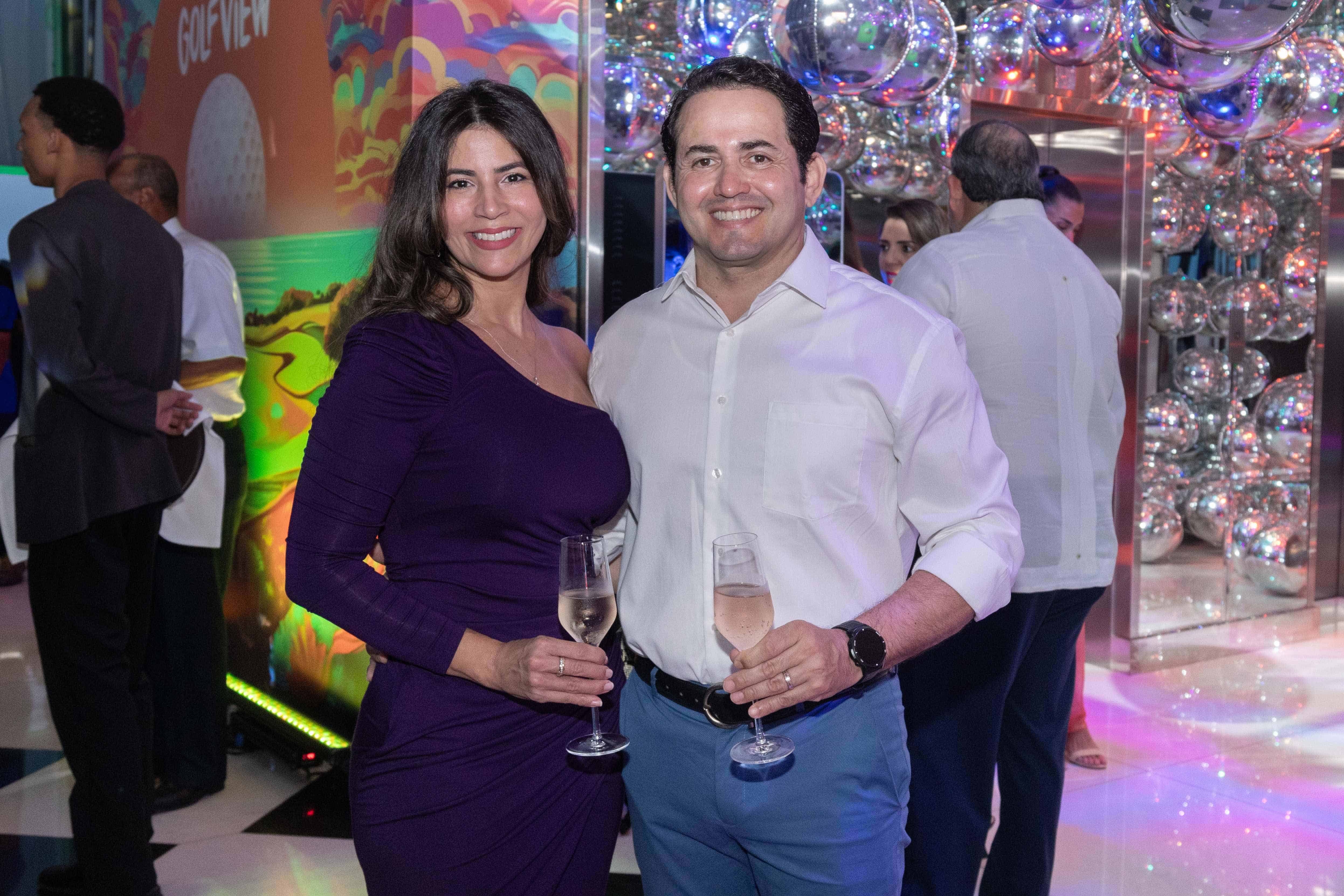 Massiel Matos y Fernando Jiménez.