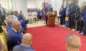 Primer ministro de Haití y su gabinete toman posesión