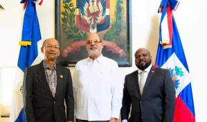 Embajador dominicano se reúne con miembros del Consejo de Transición Presidencial de Haití