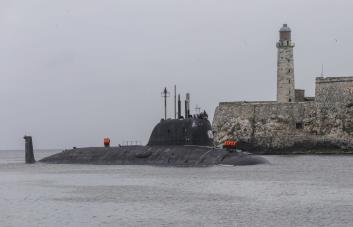 EN FOTOS | Llega a La Habana la flotilla de la Marina rusa con una fragata y un submarino nuclear