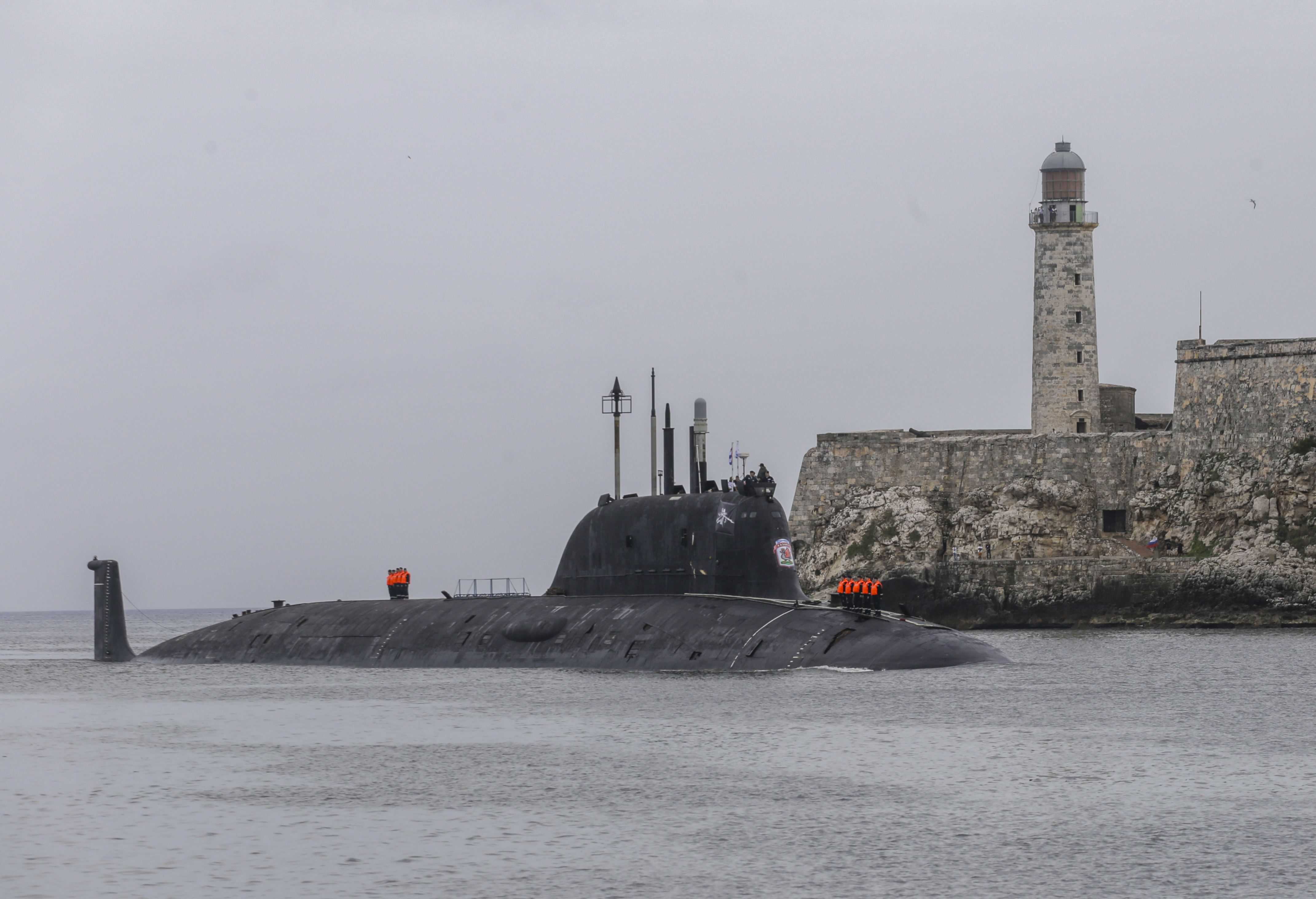 EN FOTOS | Llega a La Habana la flotilla de la Marina rusa con una fragata y un submarino nuclear