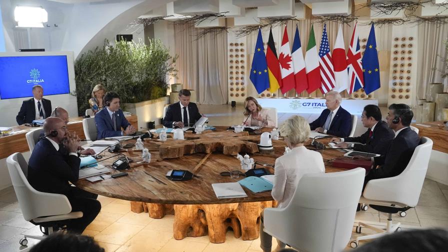 Líderes del G7 alcanzan acuerdo político sobre fondos para Ucrania