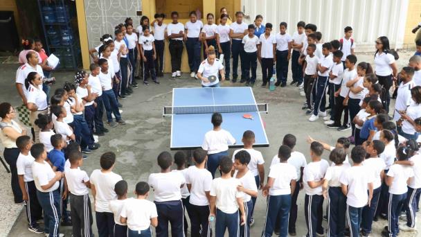 INEFI continúa proyectando el deporte escolar en el centro educativo El Buen Pastor