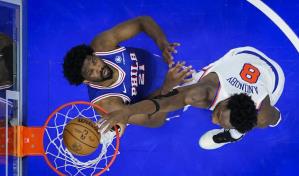 En las Finales de NBA, Embiid dice que est&aacute; listo para los Juegos Ol&iacute;mpicos
