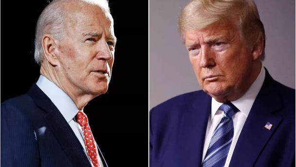 Mientras Biden recauda fondos con estrellas de Hollywood, Trump corteja a Michigan