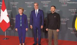 Abinader regres&oacute; la noche de este domingo de su viaje a Suiza