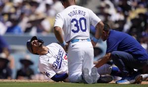 Ohtani logra 2do juego de dos jonrones en la campa&ntilde;a, Betts se lesiona; Dodgers vencen 3-0 a Reales