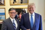 Trump y presidente de la Cámara Baja se reúnen en Mar-a-Lago para analizar agenda del 2025 Trump y presidente de la Cámara Baja se reúnen en Mar-a-Lago para analizar agenda del 2025