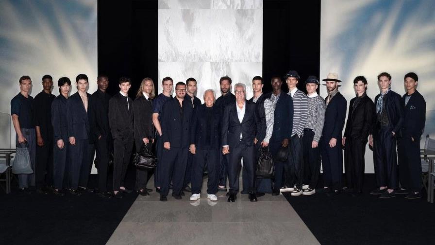 Giorgio Armani presenta su colección masculina para el verano 2025