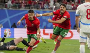 Conceição salva a Portugal en los descuentos para la victoria 2-1 ante R. Checa en la Euro 2024