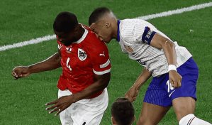 Kylian Mbappé sufre una fractura en la nariz