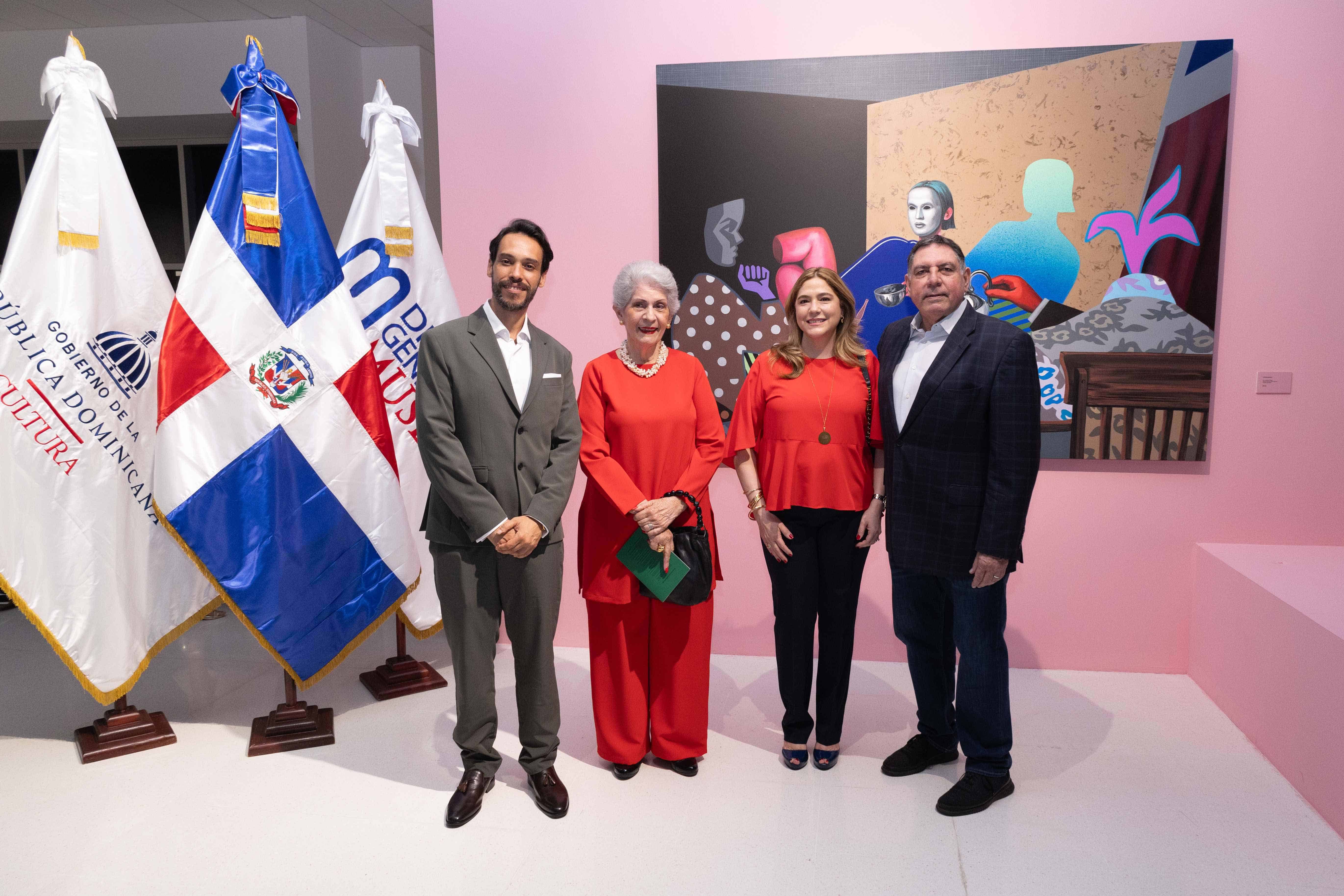 Samuel Priego, Nancy Torres, Patricia Gutiérrez Fiallo y Gamal Michelén.