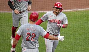 Espinal pega jonrón y Rojos vencen a Piratas