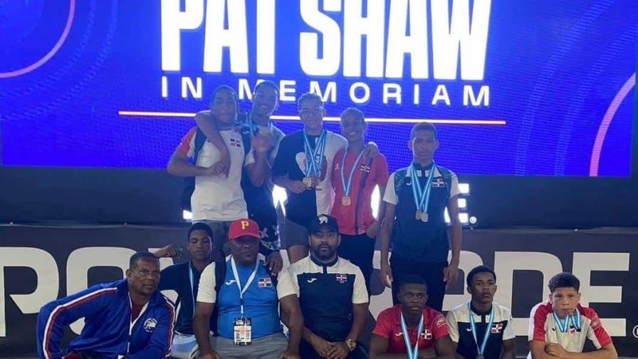Luchadores juveniles ganaron ocho oros en Copa Internacional Pat Shaw
