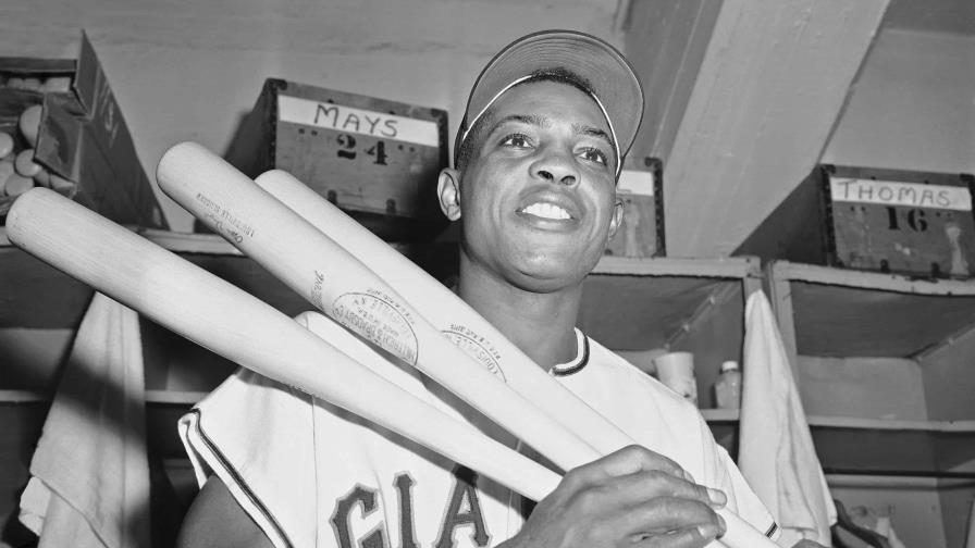 El superbo Willie Mays jugó en la República Dominicana