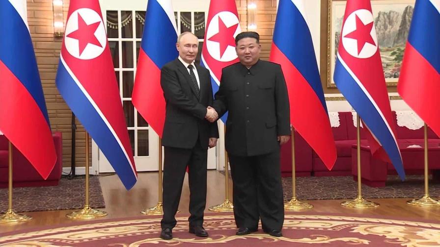 Rusia y Corea del Norte firman acuerdo de defensa y Kim da su apoyo a la guerra en Ucrania