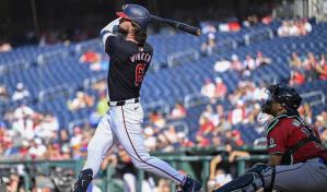 Winker logra el jonr&oacute;n de la ventaja y Nacionales remontan ante Diamondbacks