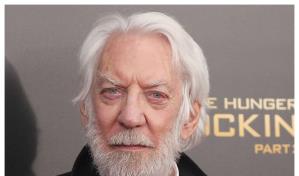 Fallece el veterano actor Donald Sutherland, conocido por películas como Los juegos del hambre