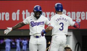 Taveras batea el jonrón de la ventaja de Rangers, que se imponen 5-3 a Mets