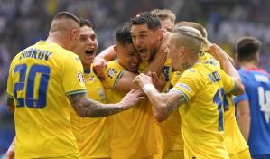 Ucrania remonta para vencer 2-1 a Eslovaquia y sigue con vida en la Eurocopa 2024