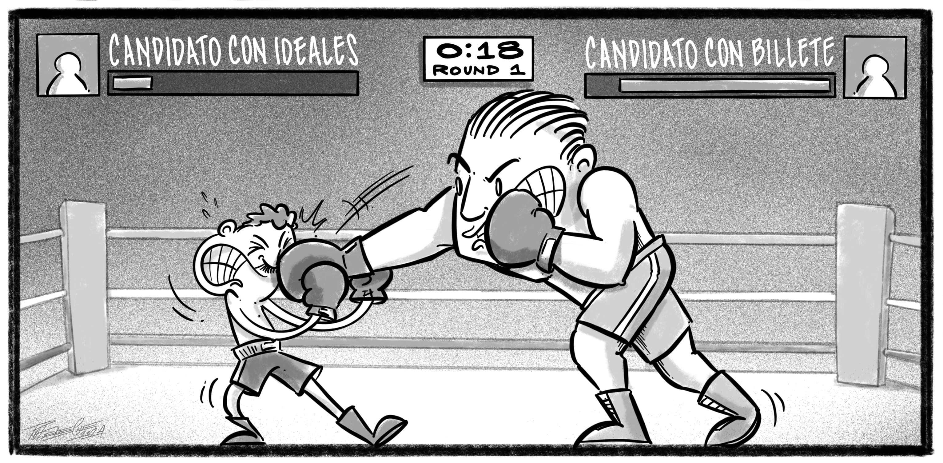 Caricatura de Noticiero Poteleche 22 junio 2024