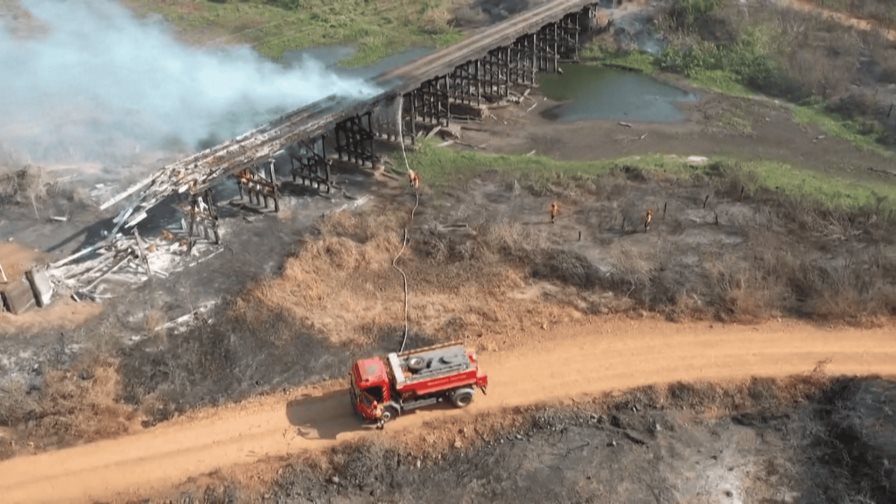 Incendios récord en el Pantanal brasileño en junio, antes de la temporada seca