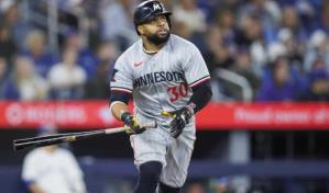 El dominicano Carlos Santana, un veterano con n&uacute;meros de estrella en los Mellizos