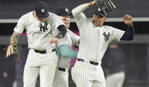 Judge llega a 28 jonrones, Stanton sale lesionado y Yankees vencen 8-3 a Bravos