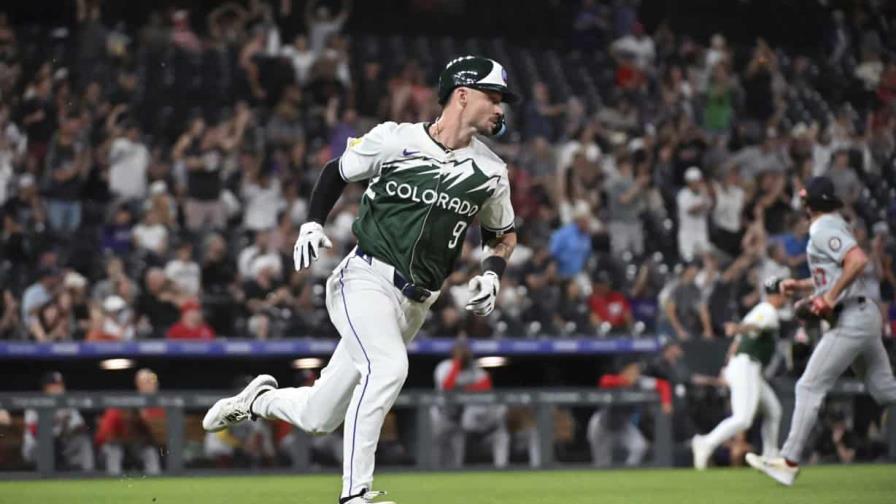 Con base por bolas por infracción al reloj de pitcheo, Rockies vencen 8-7 a Nacionales