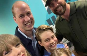 Taylor Swift inicia gira británica que fue disfrutada por el príncipe William y sus hijos