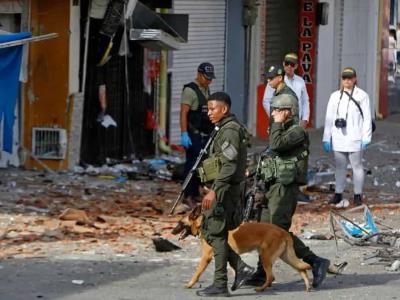 Tres soldados heridos en un atentado con explosivos en Colombia