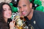 Amelia Vega junto a Al Horford: Qué orgullo poder representar a nuestro bello país