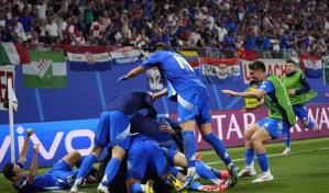 Zaccagni salva a Italia con agónico gol ante Croacia. La Azzurri avanza a octavos en la Euro